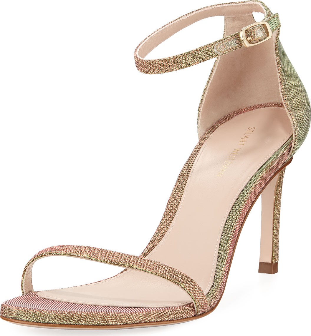Stuart Weitzman 75NUDISTTRADITIONAL Night Time Naked Sandal