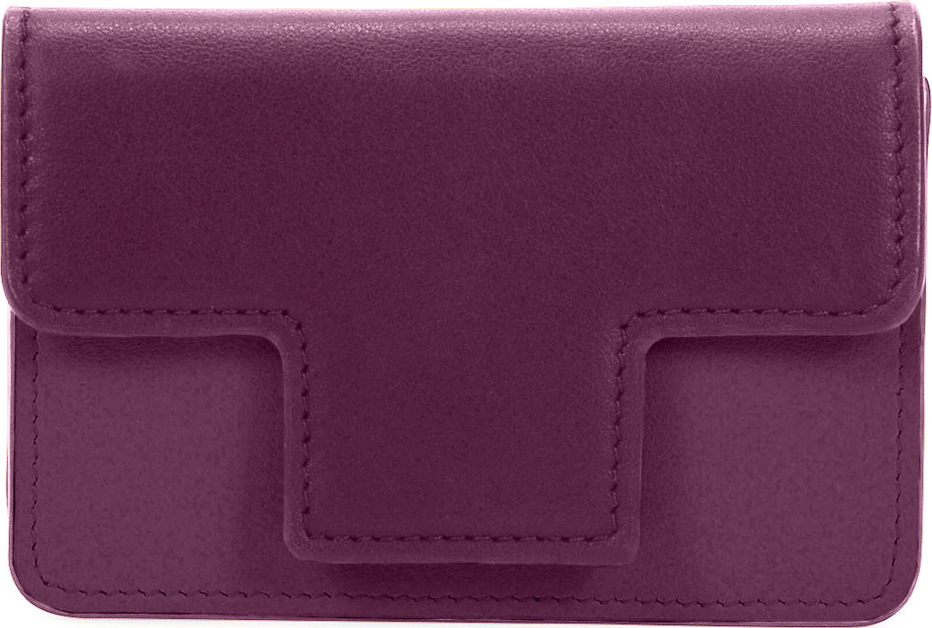 TOM FORD Colorblock Leather Card Holder