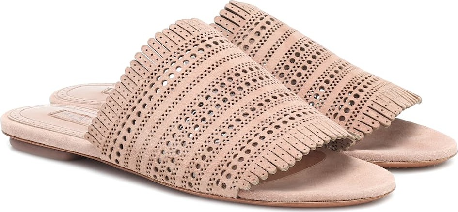 Alaïa Suede sandals