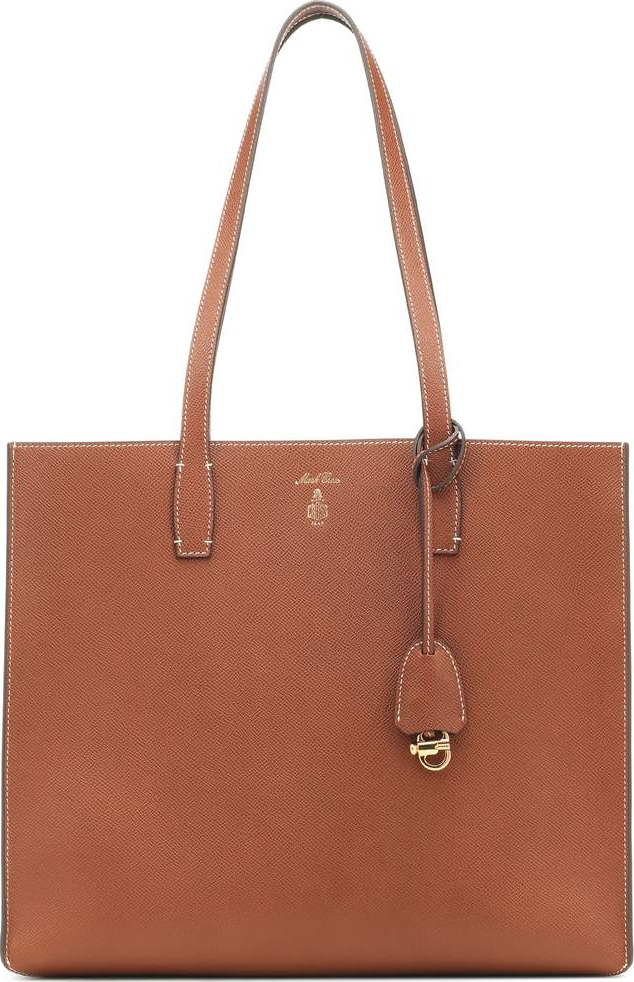 Mark Cross Fitzgerald leather tote