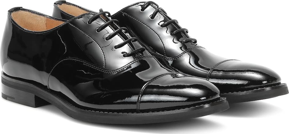 Church'S Consul patent leather oxford shoes