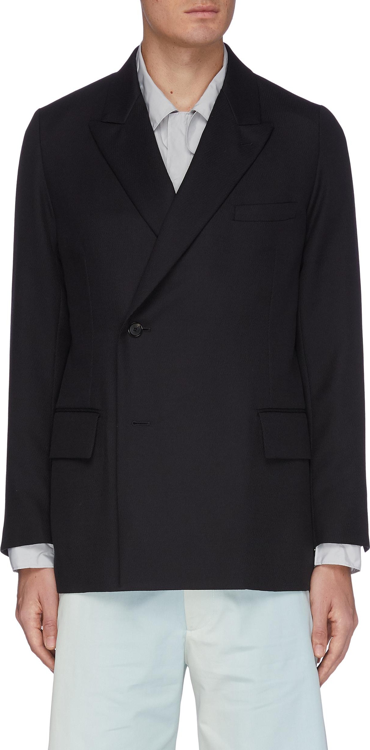 Auralee Wrap around blazer