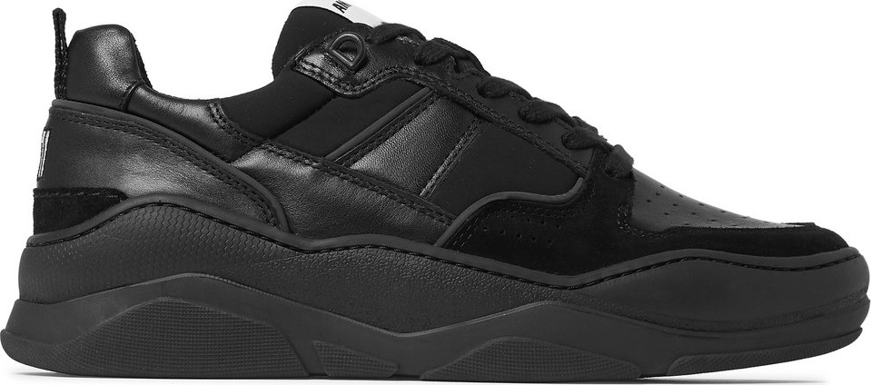 AMI Suede and Leather Sneakers