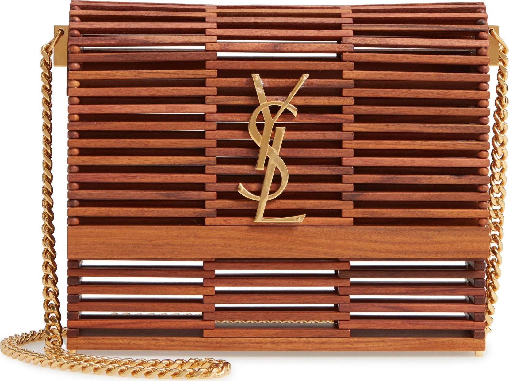 Saint Laurent Kate Rosewood Shoulder Bag