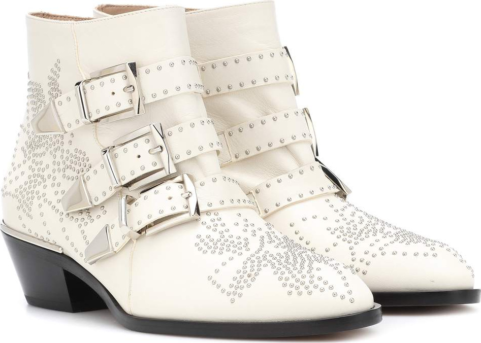 Chloe Susanna studded leather ankle boots