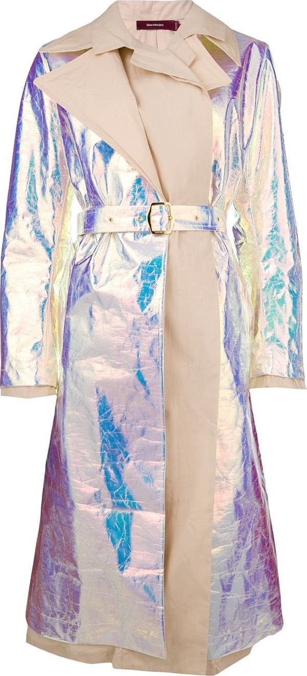 Sies Marjan devin iridescent trench coat