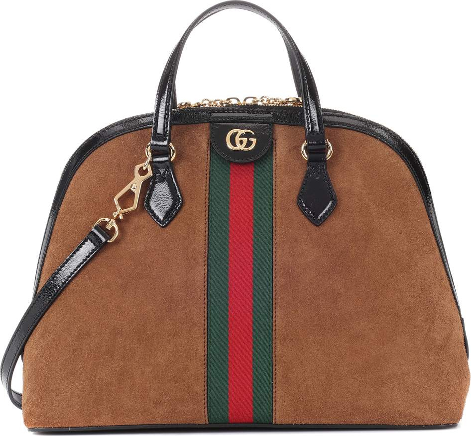 Gucci Ophidia Medium suede shoulder bag
