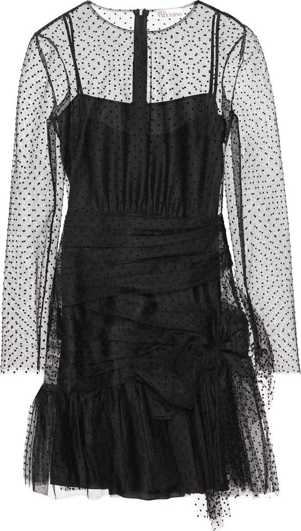 RED Valentino Ruffled mini dress