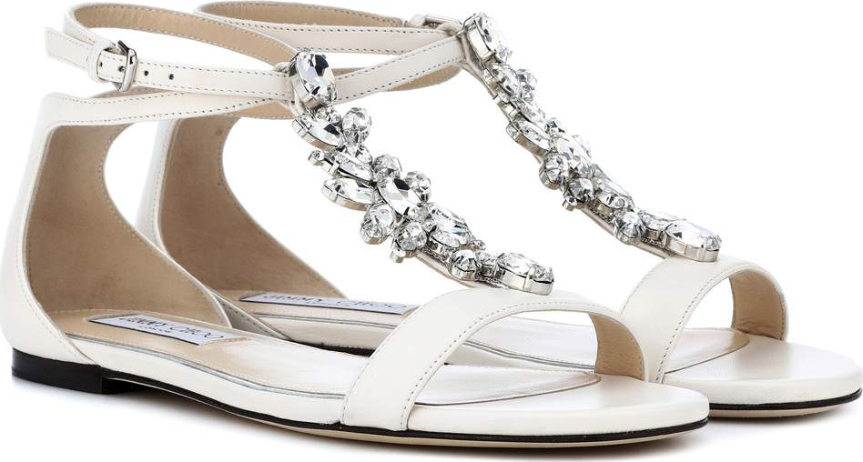 Jimmy Choo Averie leather sandals