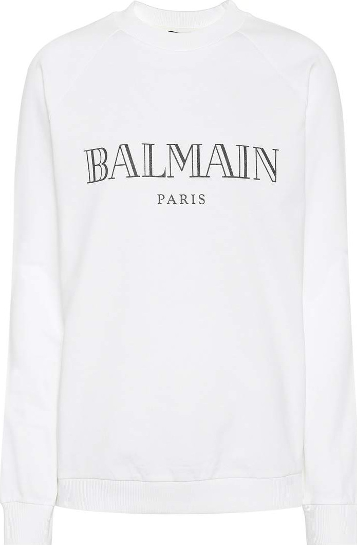Balmain Logo cotton sweatshirt