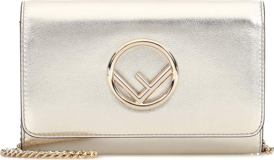 Fendi Wallet on Chain leather shoulder bag