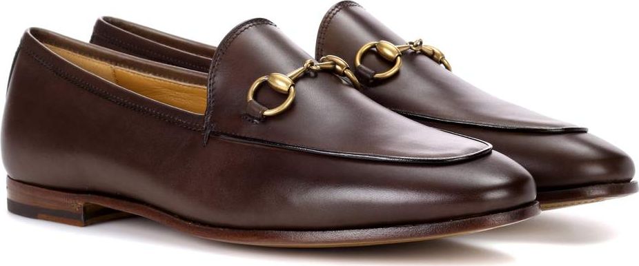 Gucci Jordaan leather loafers