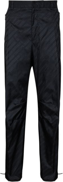 Givenchy - Chain-print loose-fit trousers