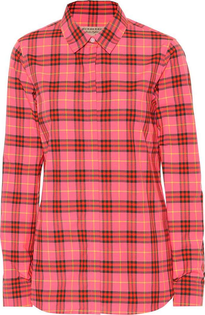 Burberry London England Crow Check cotton shirt