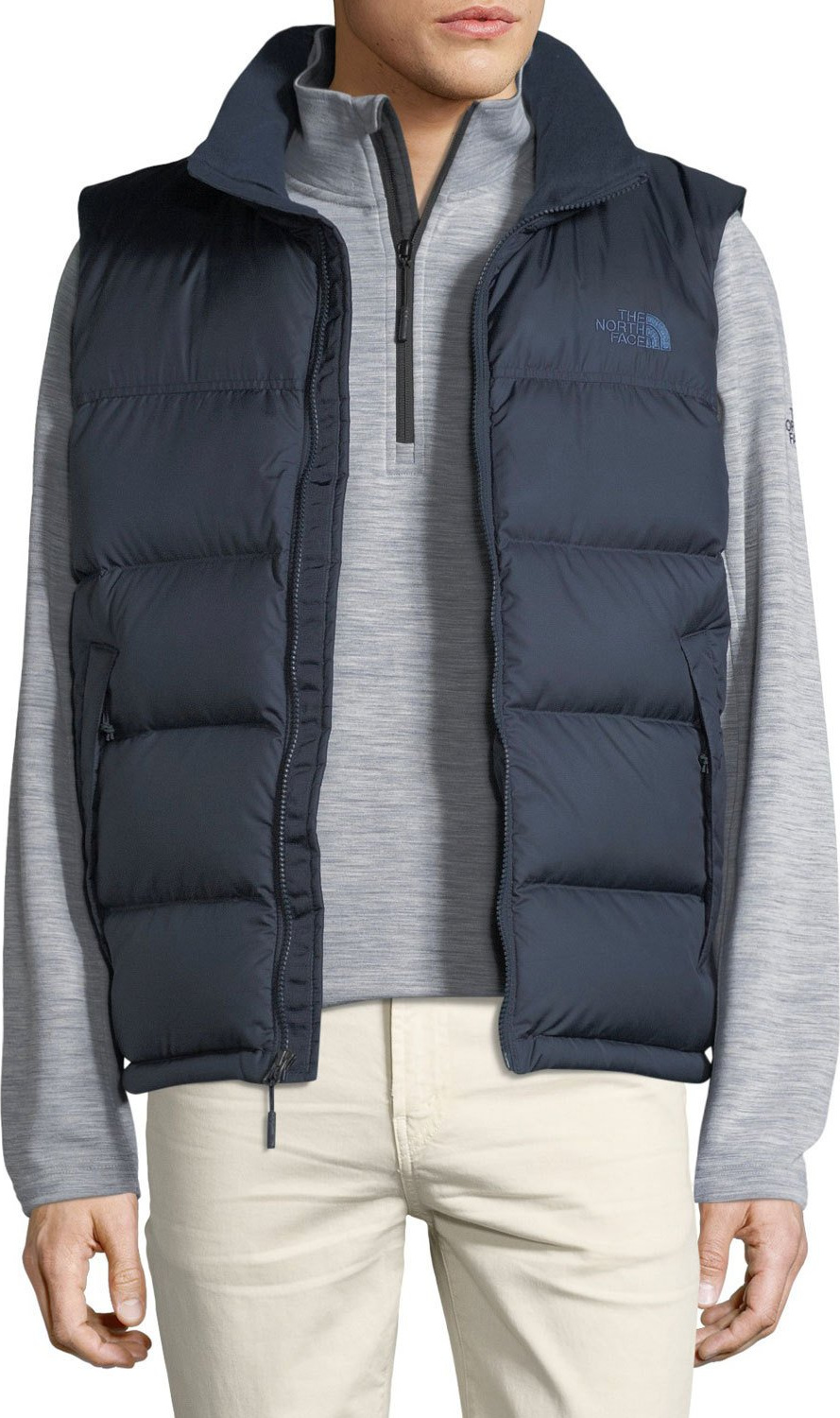 The North Face Nupste Quilted Down Vest, Urban Navy