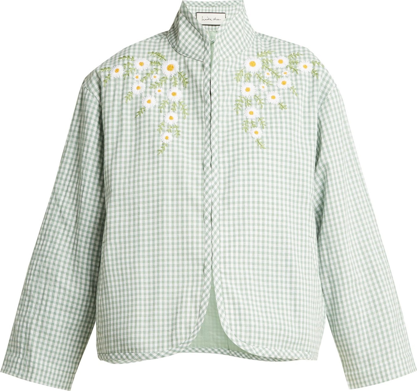 Innika Choo Embroidered cotton jacket