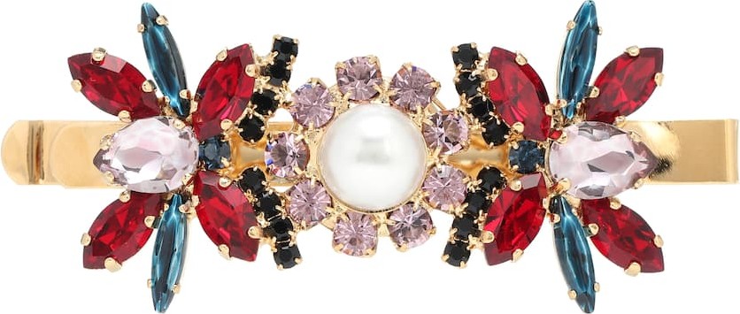 Erdem Crystal-embellished barrette