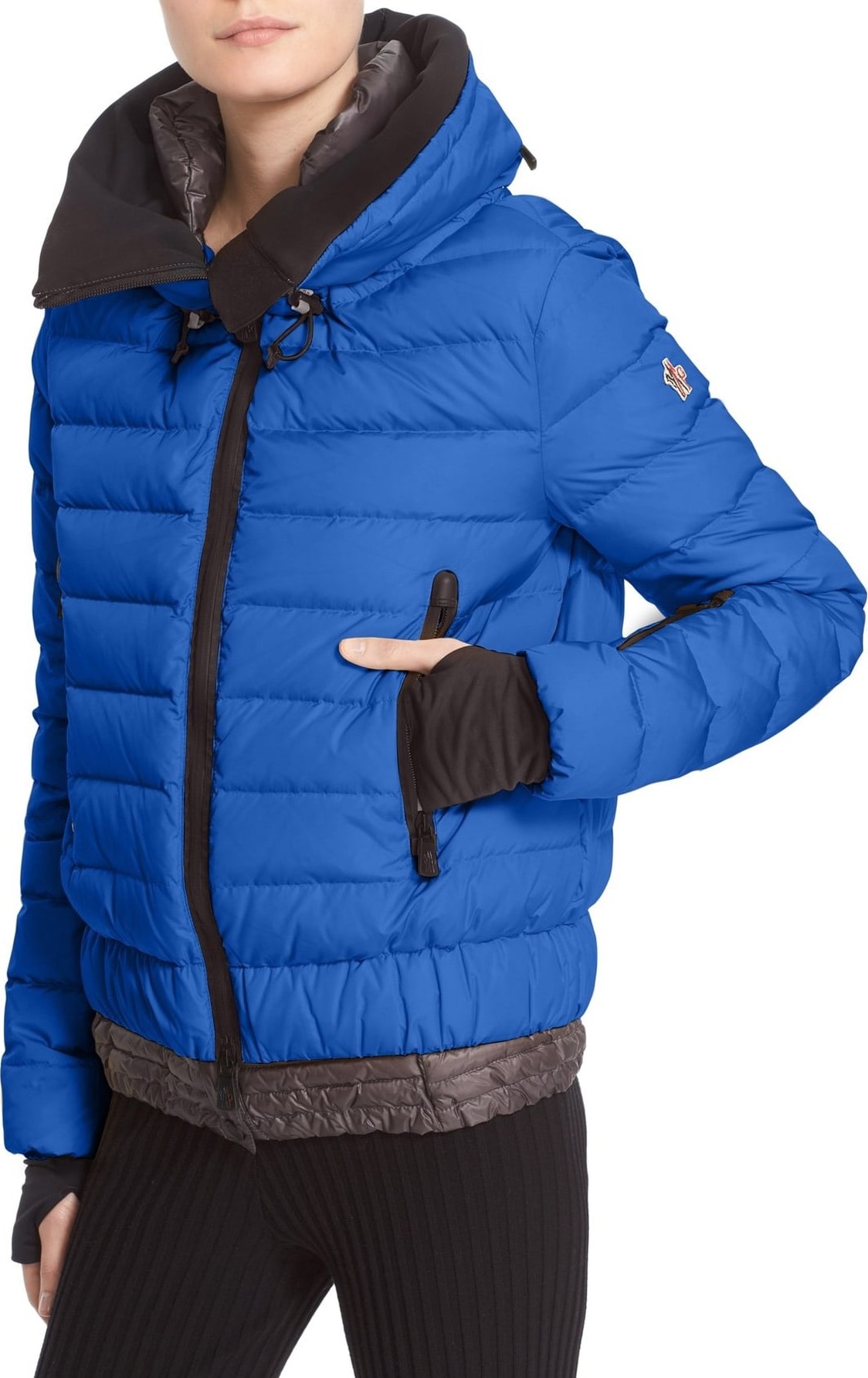 Moncler 'Vonne' Nylon Down Puffer Jacket