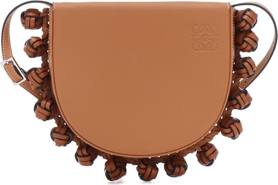 LOEWE Heel Knots leather shoulder bag