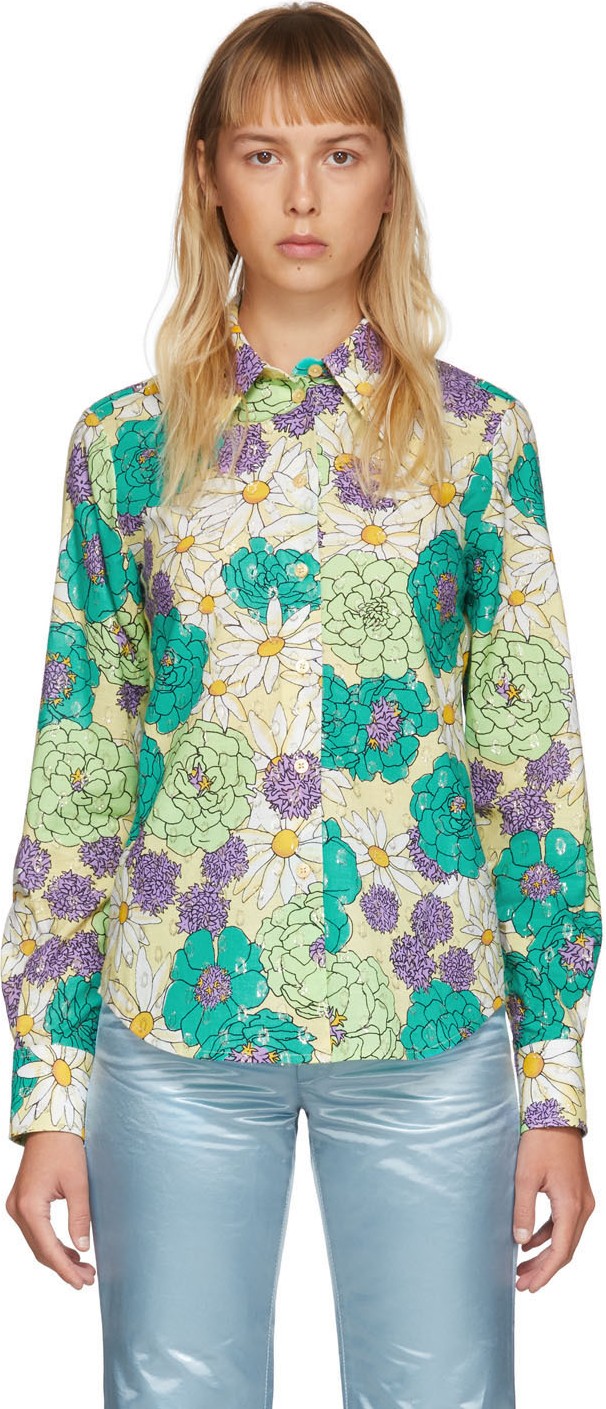 MARC JACOBS Multicolor Floral Shirt