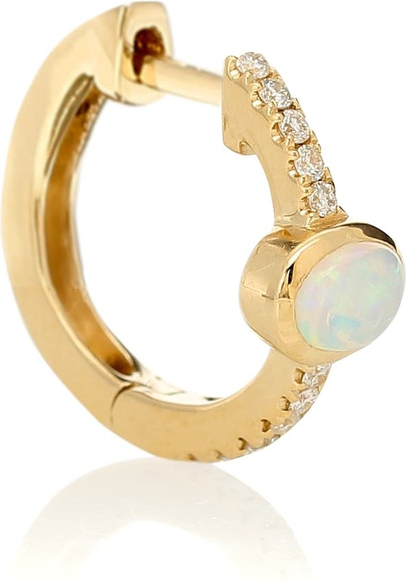 Jacquie Aiche 14kt gold, diamond and gemstone earrings