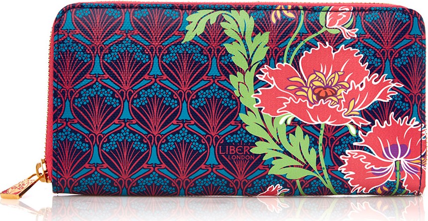 Liberty London Paradise Long Zip-Around Wallet