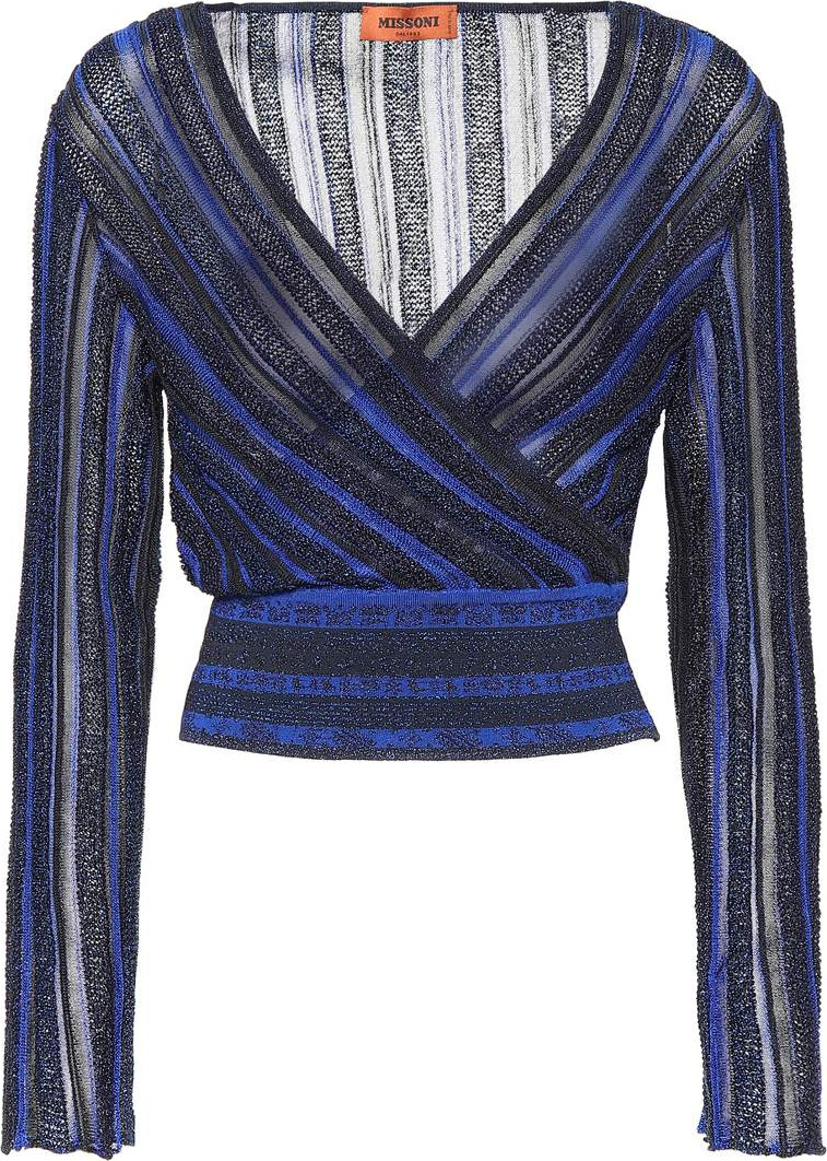 Missoni Crochet wrap top
