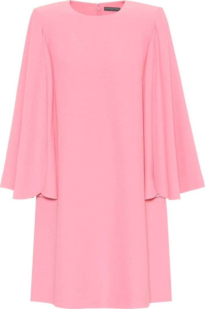 Alexander McQueen Crêpe minidress