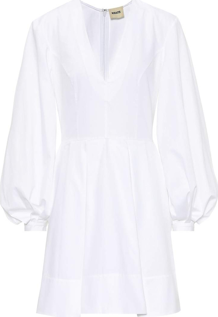 Khaite Denise cotton minidress