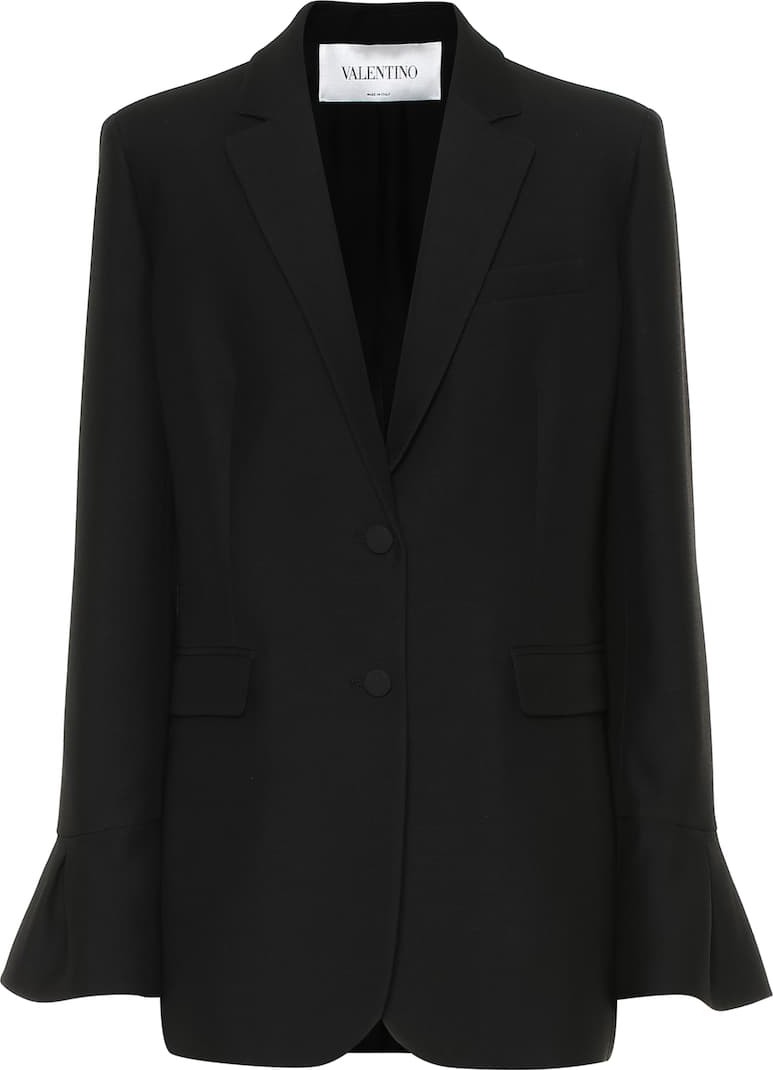 Valentino Wool and silk blazer