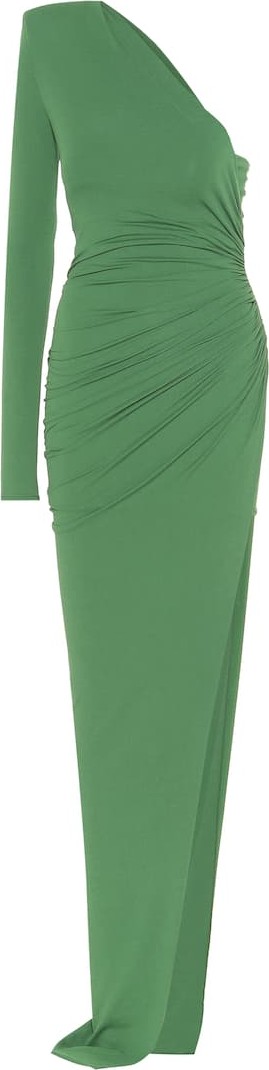 Alexandre Vauthier One-shoulder jersey gown