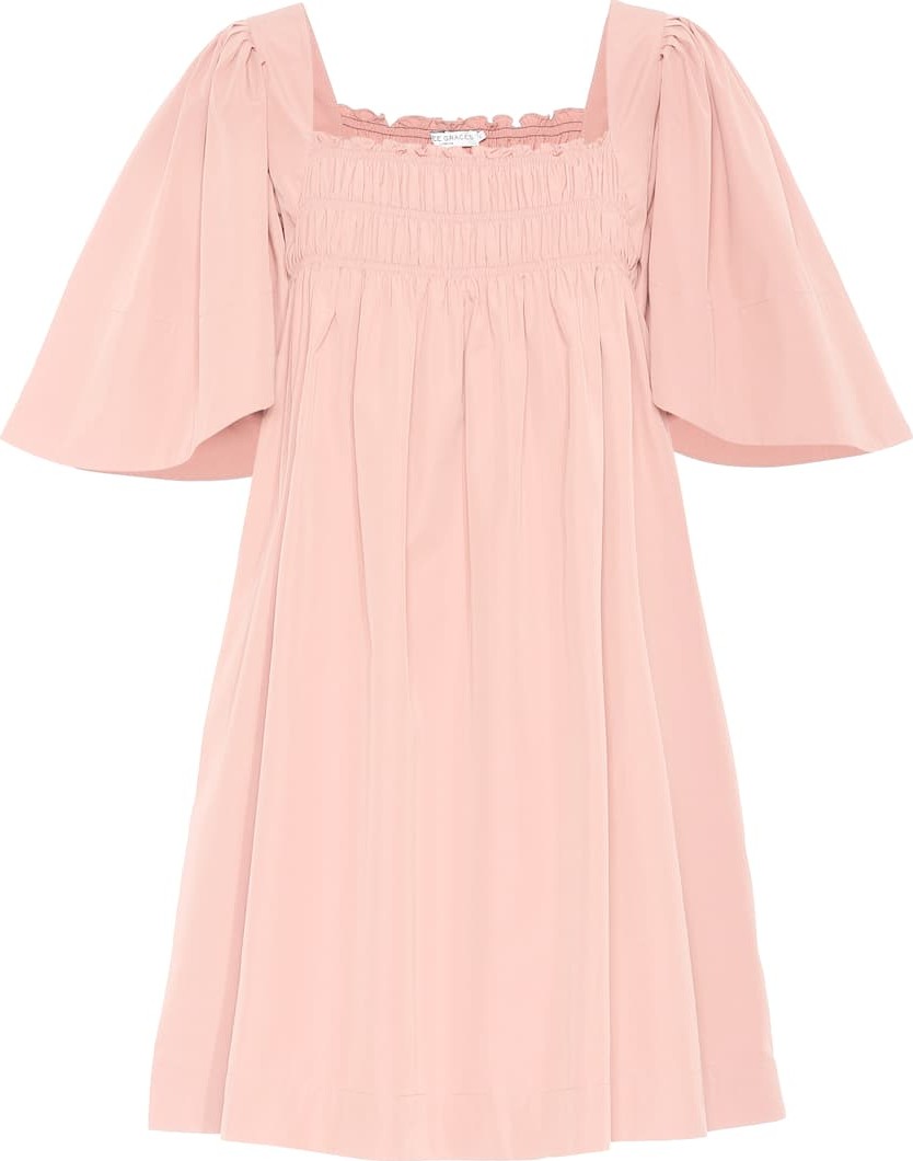 Three Graces London Emmeline cotton poplin dress