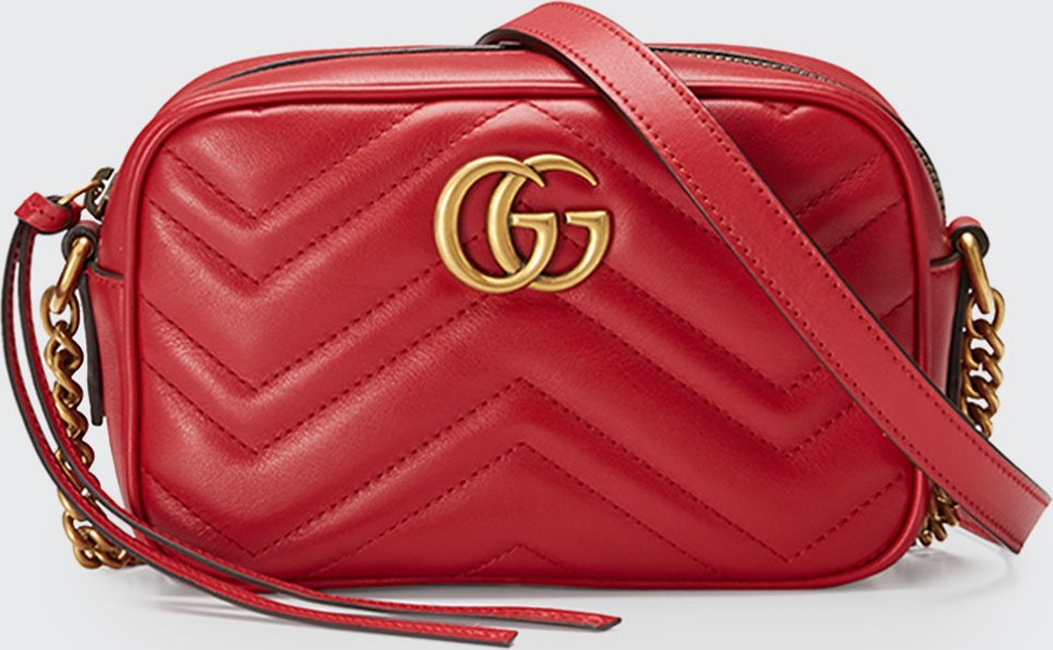 Gucci GG Marmont Mini Matelasse Camera Bag