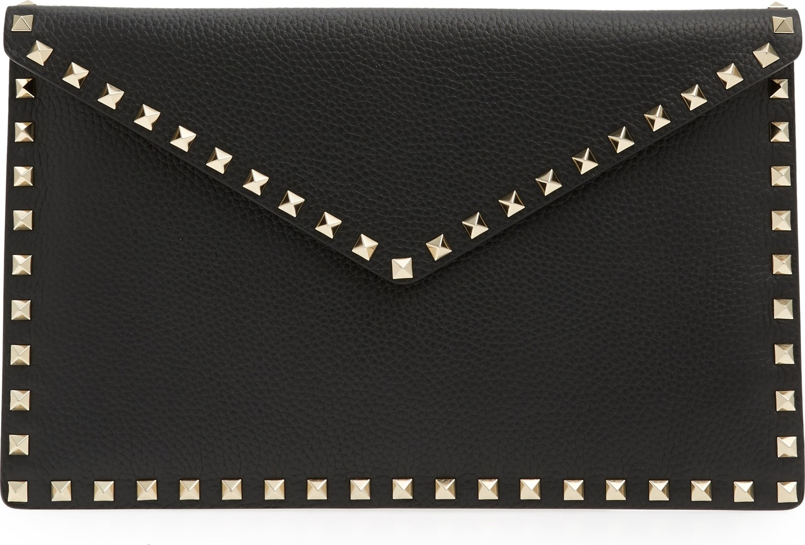 Valentino Large Rockstud Leather Pouch
