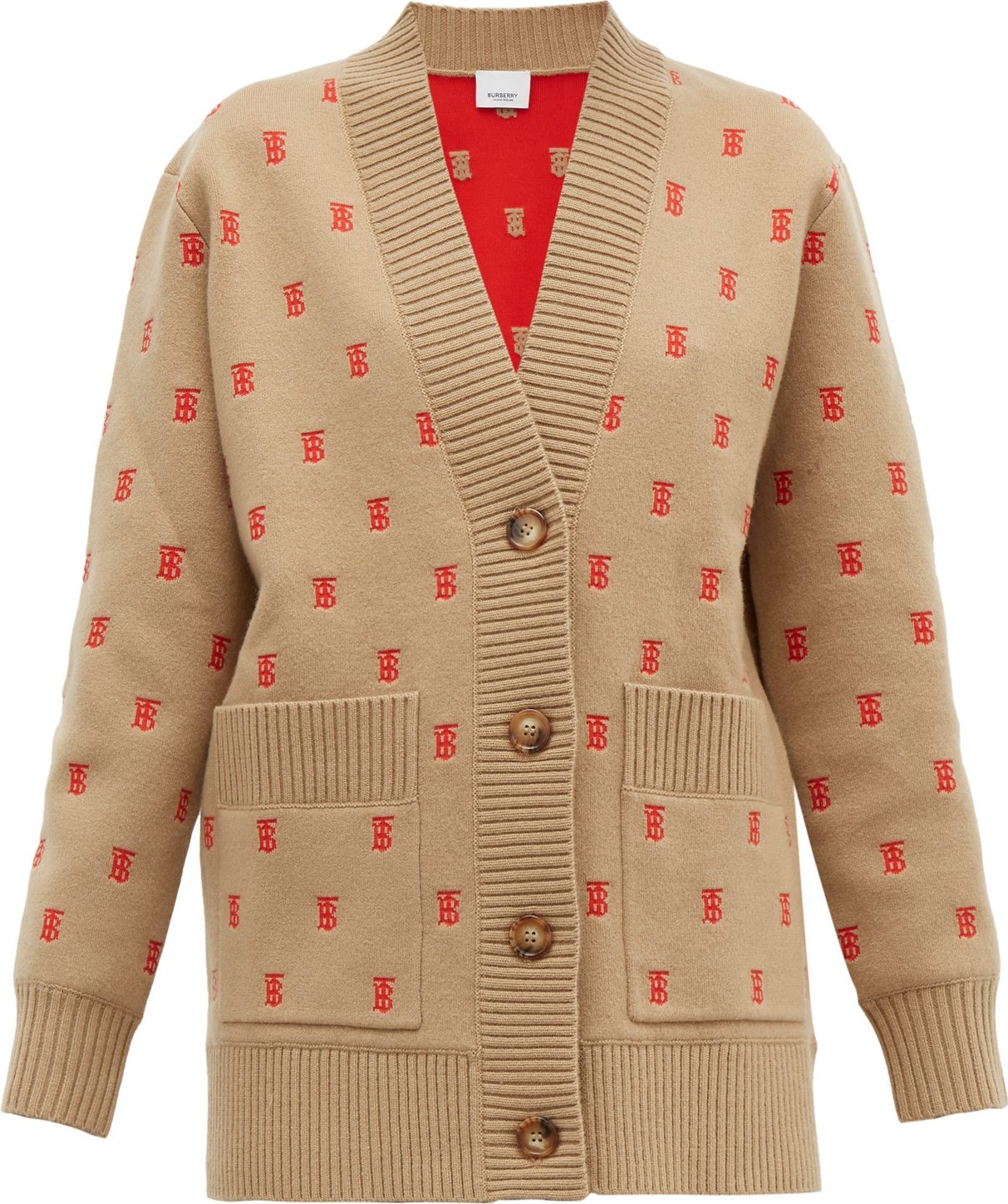 Burberry London England Palena TB-jacquard cardigan