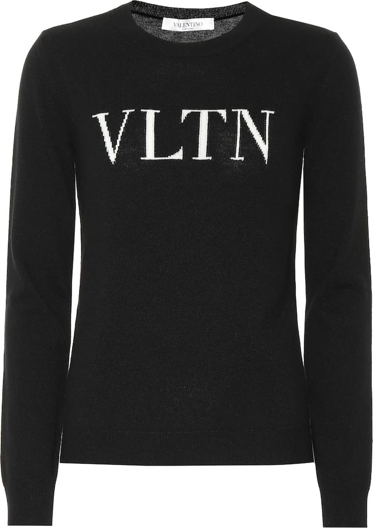 Valentino VLTN wool and cashmere sweater