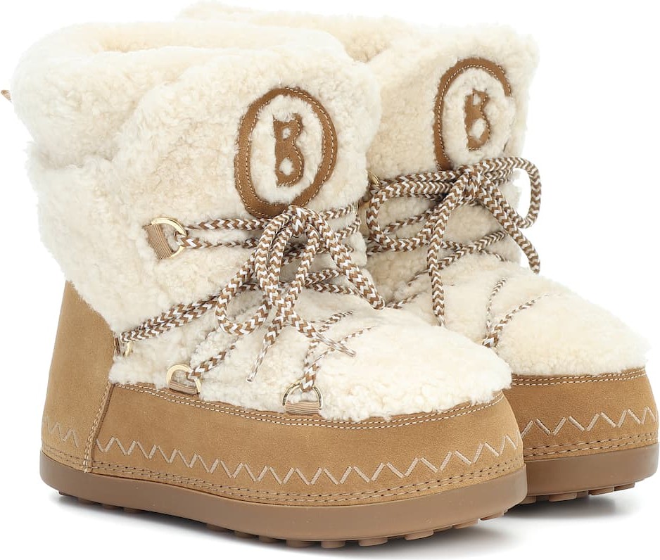 Bogner Trois Vallées shearling snow boots