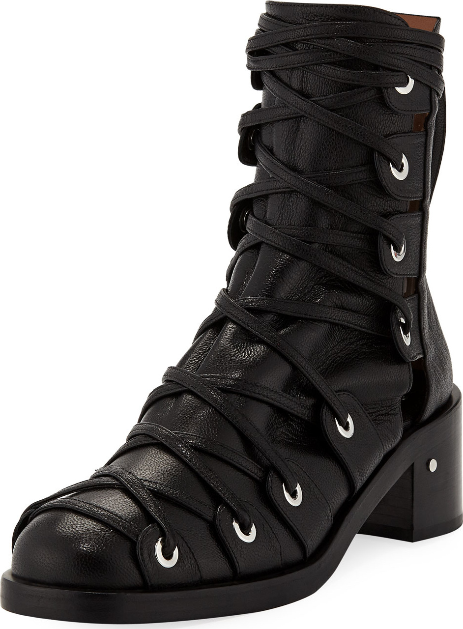 Laurence Dacade Napa Open-Side Combat Boot