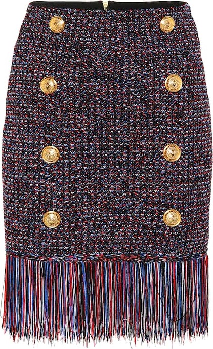 Balmain Tweed miniskirt