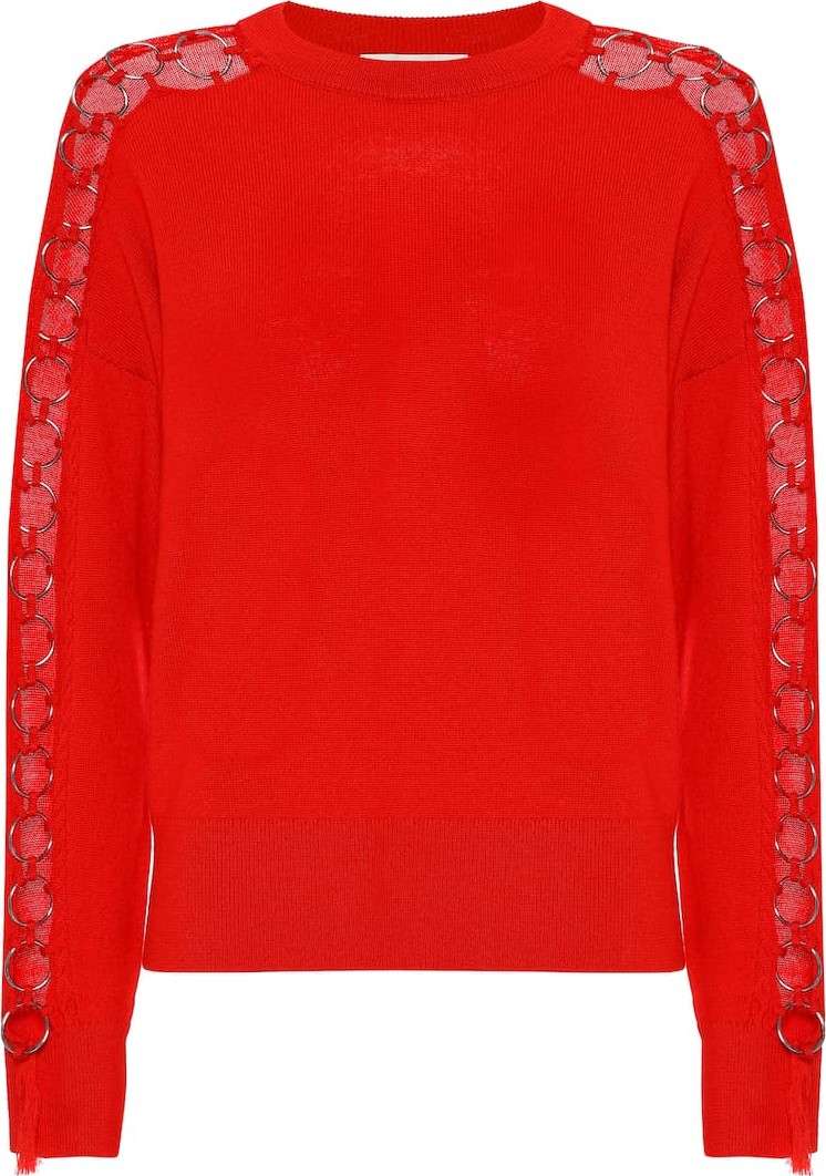 Jonathan Simkhai Embellished wool sweater