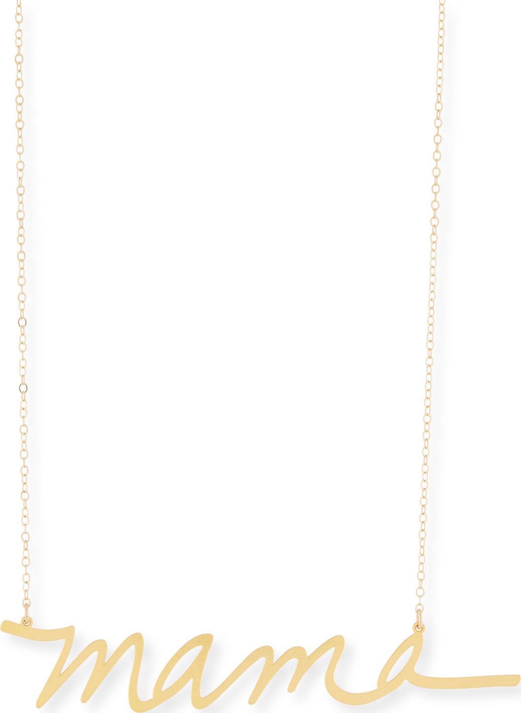 Brevity Mama Large Pendant Necklace