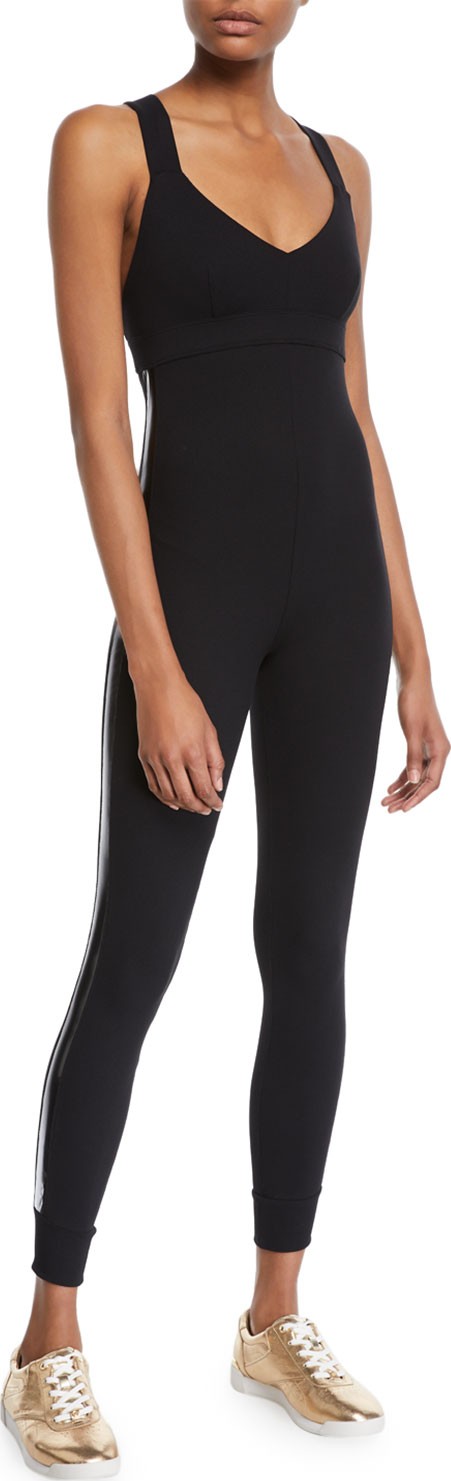 NO KA'OI Laiki Cross-Back Active Jumpsuit