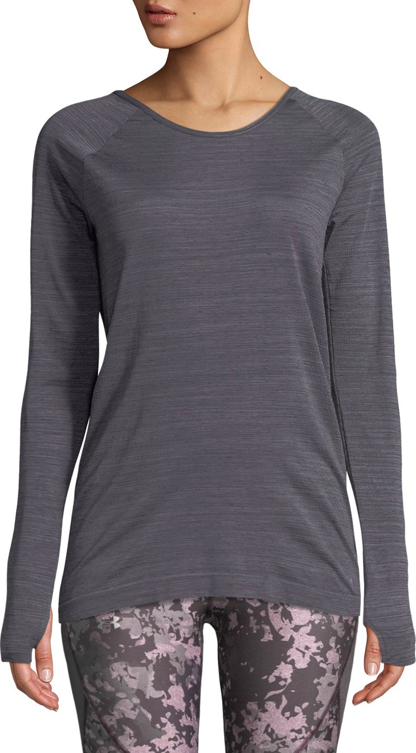 Under Armour Seamless Spacedye Long-Sleeve Activewear Top Under Armour Seamless Spacedye Long-Sleeve Activewear Top