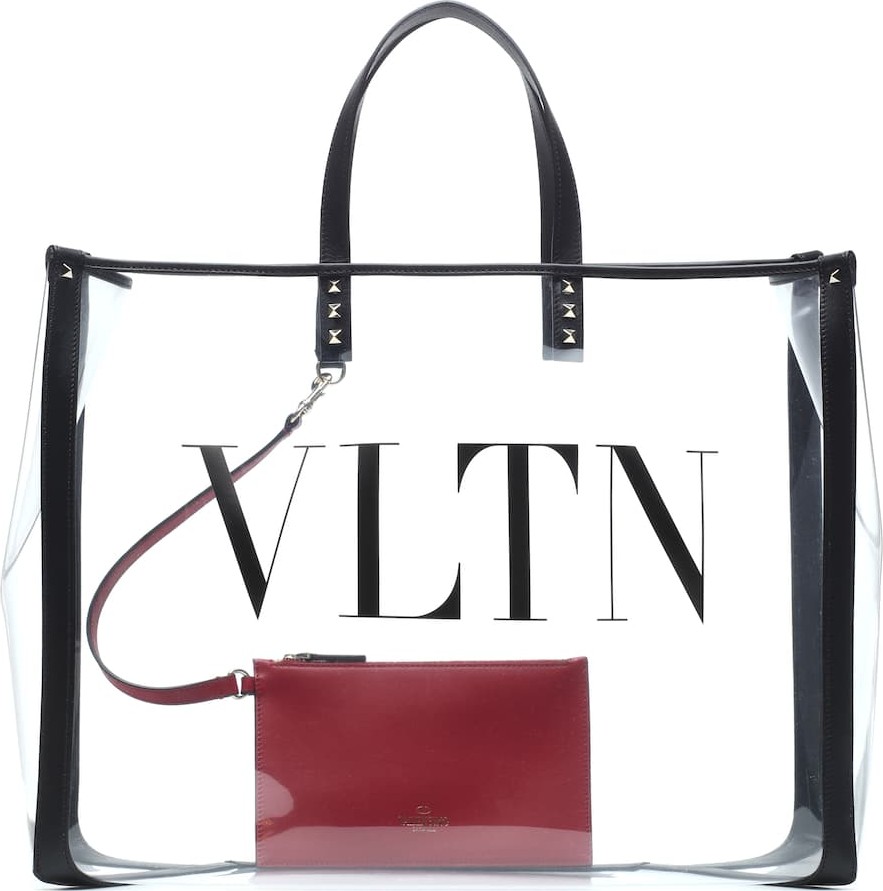 Valentino Valentino Garavani VLTN PVC tote