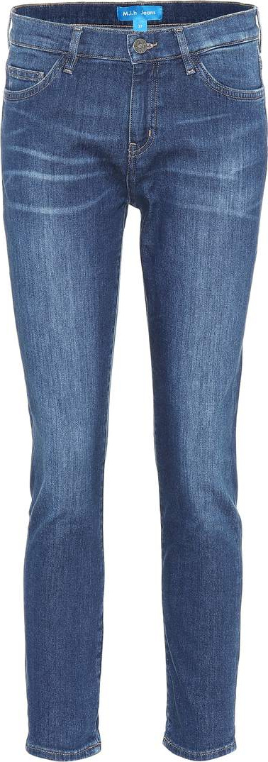M.i.h Jeans Tomboy mid-rise cropped jeans