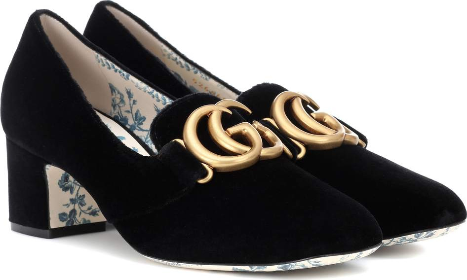 Gucci Velvet pumps