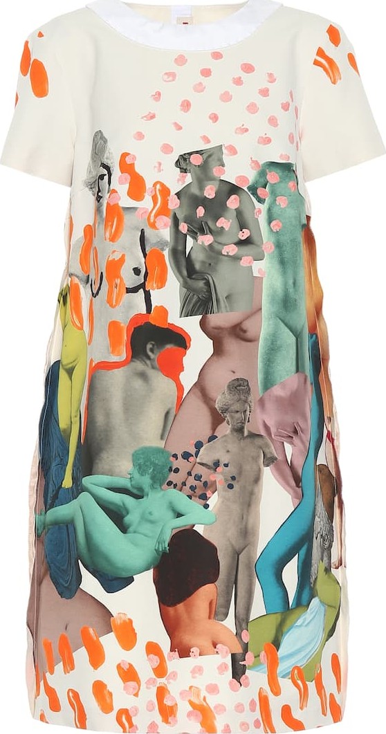 Marni Printed cotton canvas dress