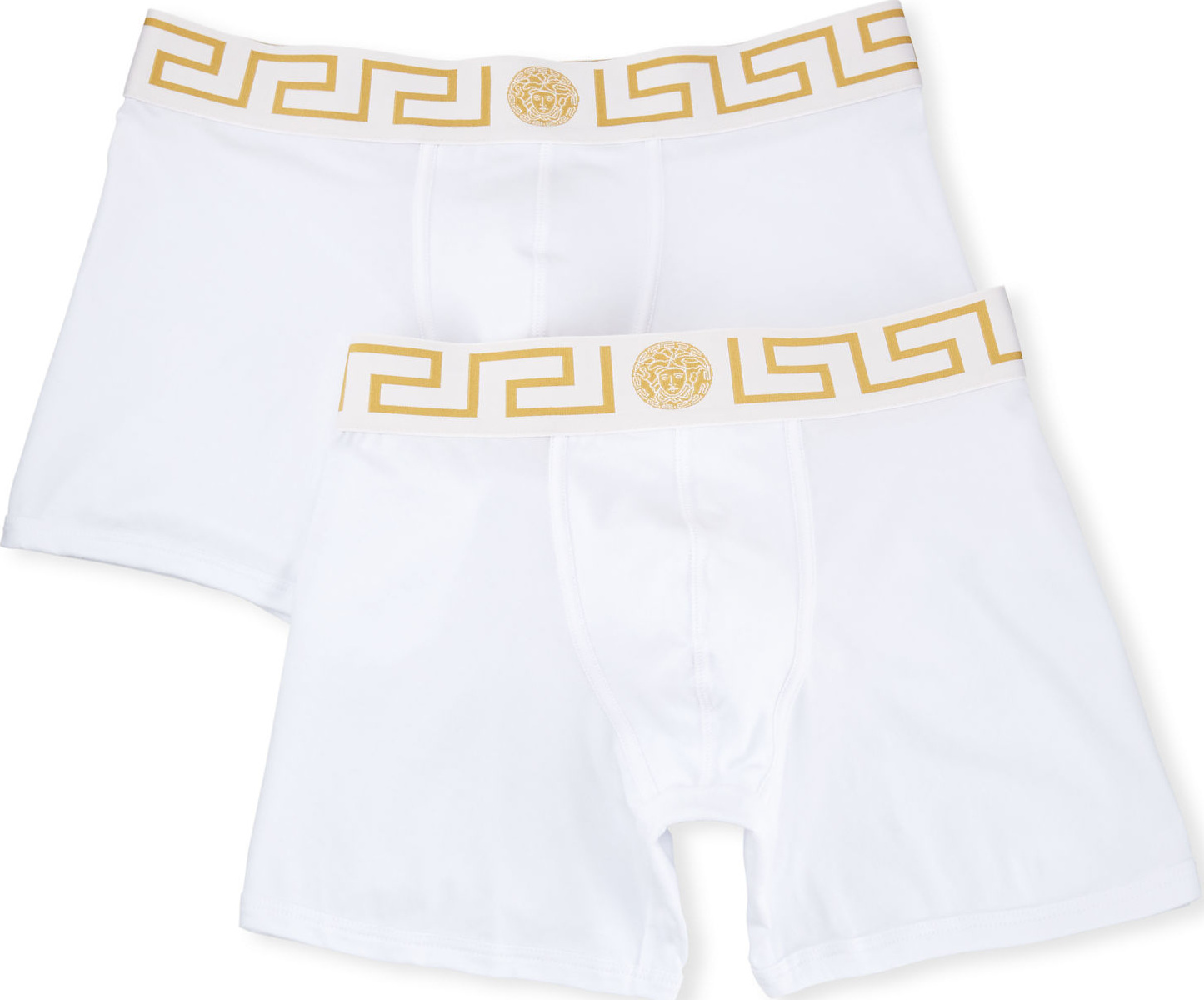 Versace Two-Pack Barocco Low-Rise Boxer Briefs