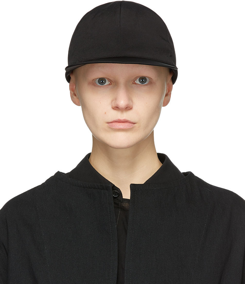 Y's By Yohji Yamamoto - Black Ribbon Cap