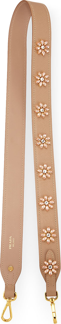 Prada Jeweled Saffiano Strap for Handbag
